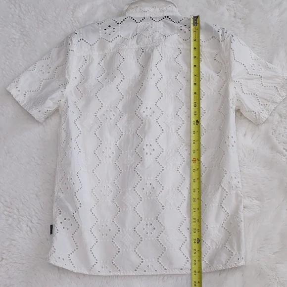 Hollister White Men's Shirt - Picture 13 of 16